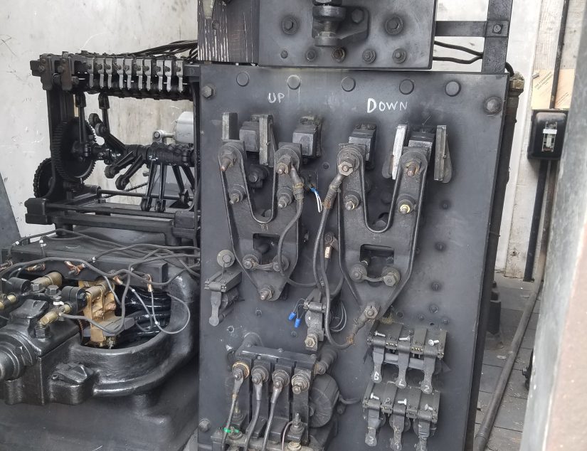 Front Side of DC Elevator Controller