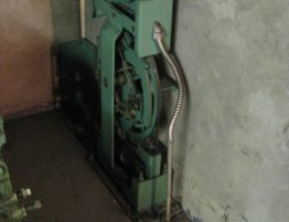 Old US Elevator Governor Replaced During Modernization